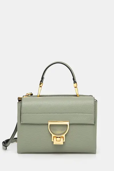 Kožená kabelka Coccinelle černá barva, E1 MD5 55 B7 01