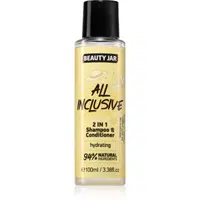 Beauty Jar All Inclusive šampon a kondicionér 2 v 1 s hydratačním účinkem 100 ml