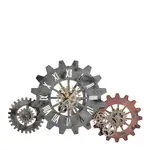 Ambia Home NÁSTĚNNÉ HODINY hnědá 107/63 cm