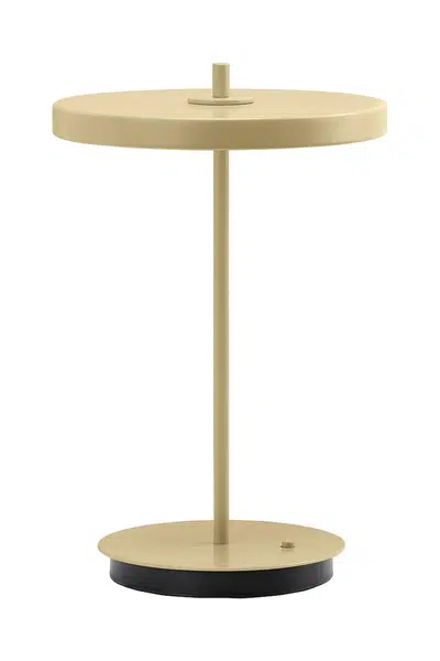 Bezdrátová stolní LED lampa Umage Asteria Move 30,6 cm žlutá barva