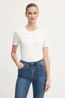 Bavlněné tričko United Colors of Benetton dámské, červená barva, 3GA2E16A2