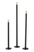Dekorativní svícen Boltze 3-pack černá barva