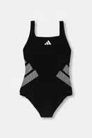Jednodílné dětské plavky adidas Performance černá barva, JM8226