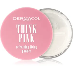 Dermacol Think Pink transparentní sypký pudr 10 g