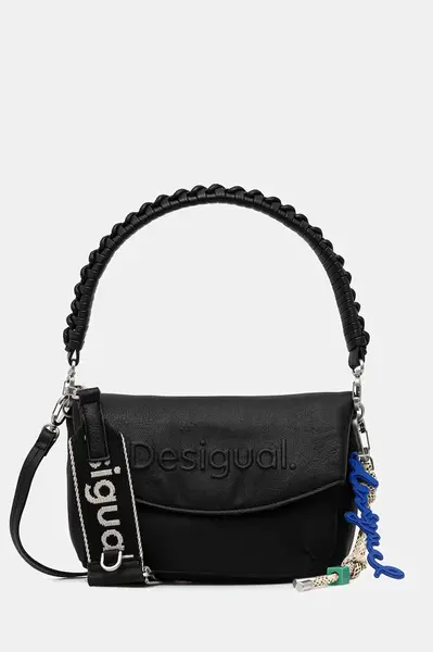 Kabelka Desigual HALF LOGO TROKEL BLA