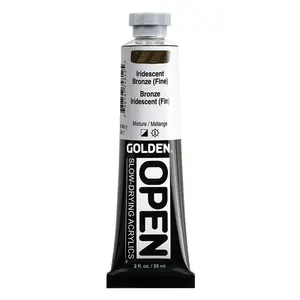 Akrylová barva Golden Open Slow Drying 59 ml - Iridescent Bronze (Fine) 7481
