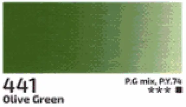Akrylová barva Rosa 200ml – 441 olive green