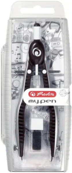 Kružítko my.pen, černo-šedé