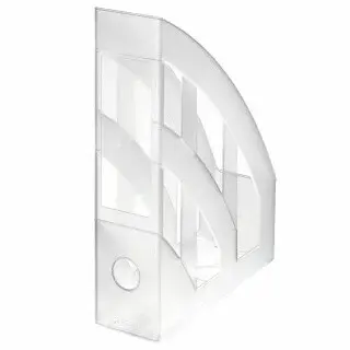 Herlitz - Stojan na spisy, matný, transparentní