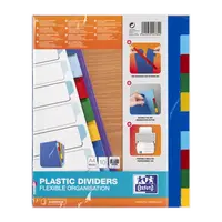 Oxford - Rozřaďovač Oxford A4/10 barev Maxi