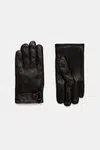 Kožené rukavice Armani Exchange pánské, černá barva, XM001969 AF19481