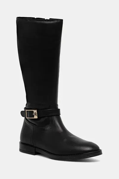 Dětské kožené boty Tommy Hilfiger