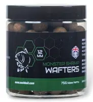 Nash vyvážené boilie wafters monster shrimp - 75 g 12 mm