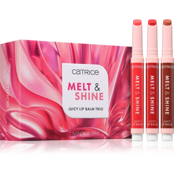 Catrice Melt & Shine sada dekorativní kosmetiky na rty