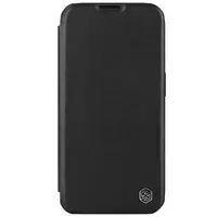 Flipové pouzdro Nillkin Qin Book PRO Plain Leather pro Apple iPhone 15 Pro Max, black