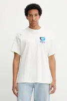 Bavlněné tričko adidas Originals Billiard Tee pánské, béžová barva, s potiskem, KT2973