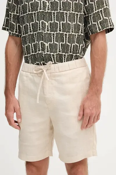 Lněné kraťasy Frescobol Carioca