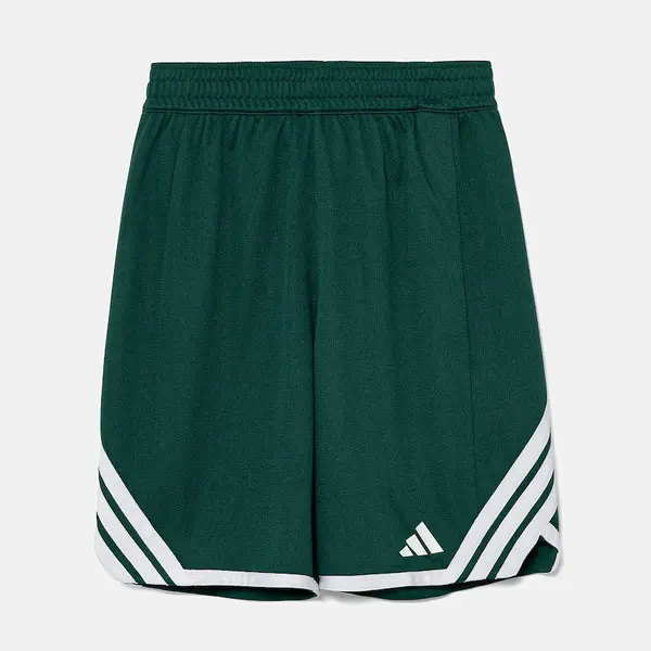 Dětské kraťasy adidas Originals zelená barva, s aplikací, nastavitelný pas, KC6976