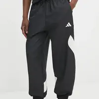 Tepláky adidas M STA SEAS pánské, černá barva, JN1830