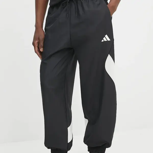 Tepláky adidas M STA SEAS pánské, černá barva, JN1830
