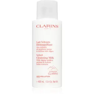 Clarins Velvet Cleansing Milk jemné čisticí mléko 400 ml