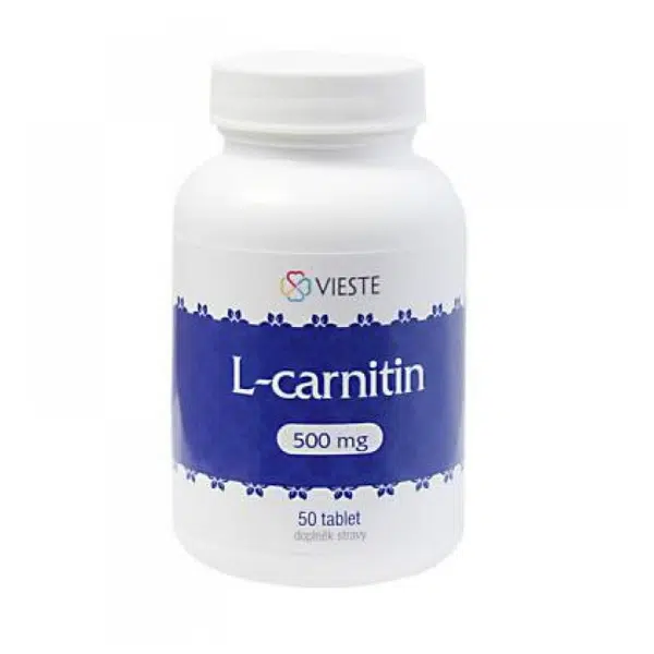 VIESTE L-carnitin 500 mg 50 tablet