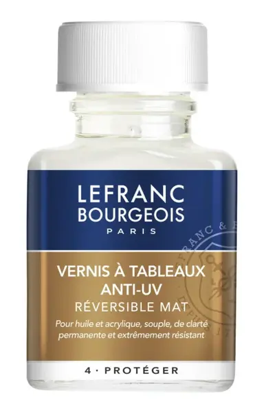 Lak Lefranc anti-UV matný 75ml