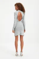 Trendyol Dress - Gray - Basic