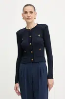 Kardigan Guess EMMIE dámský, tmavomodrá barva, W5YR09 Z0130