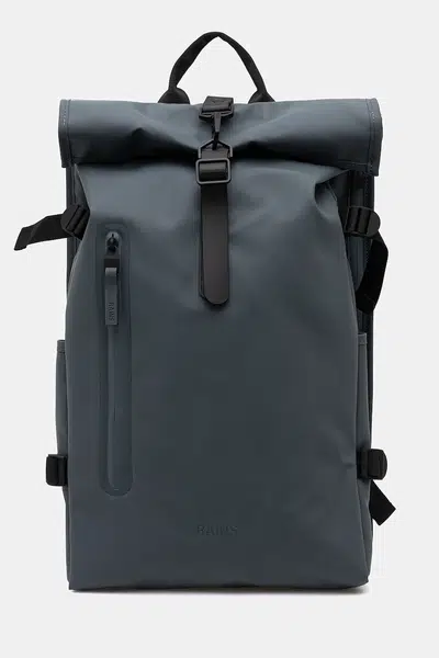 Batoh Rains 14590 Rolltop Rucksack Large modrá barva, velký, 14590