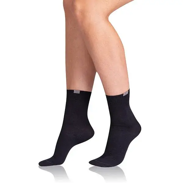 Bellinda 
COTTON CLASSIC SOCKS - Ladies Socks - Black