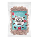 ALLNATURE Mrazem sušené jahody v mléčné čokoládě 100 g