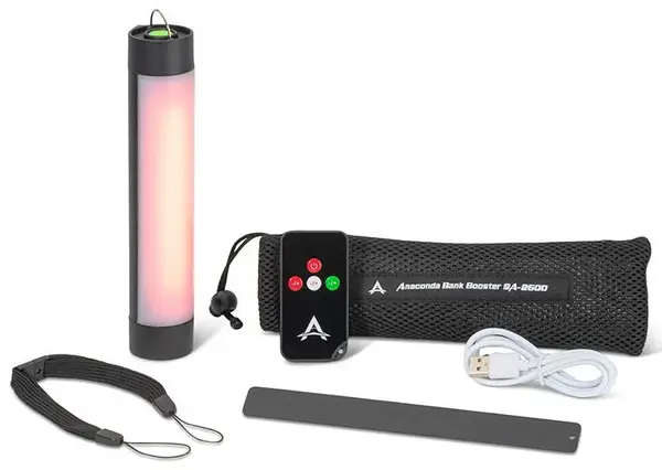 Anaconda svítilna a power banka bank booster sa-2600