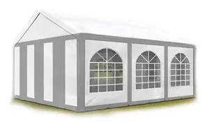 Hawaj Párty stan Economy Light 4 x 6 m šedo-bílý