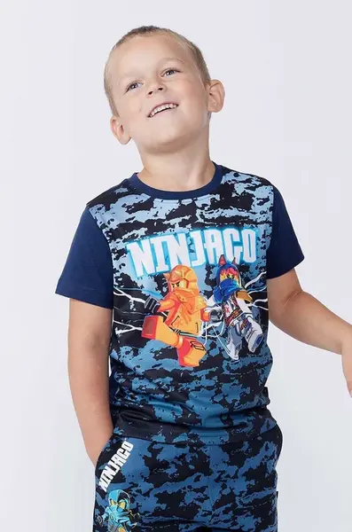Lego Dětské bavlněné tričko Lego LWTANO 609