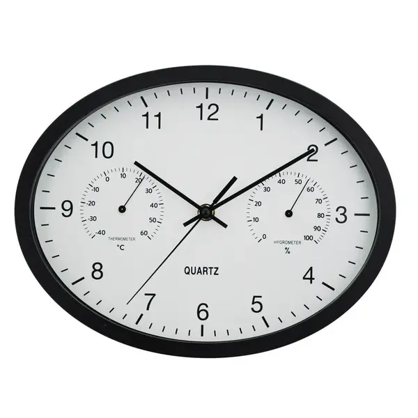 Ambia Home NÁSTĚNNÉ HODINY černá 22,6/29,4 cm