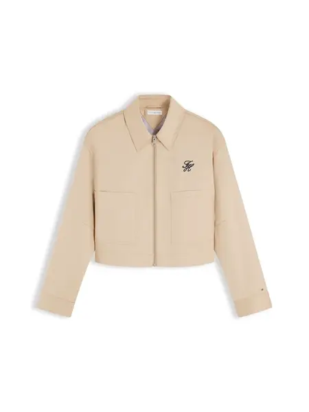 TOMMY HILFIGER Prechodná bunda  béžová