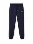 EA7 Emporio Armani Nohavice  námornícka modrá / biela