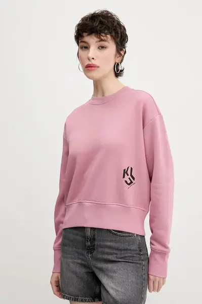 Karl Lagerfeld Jeans mikina dámska s bavlnou