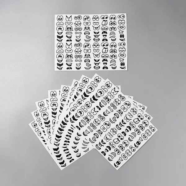 Eye Paper Self-adhesive Stickers