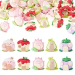 30Pcs Fruit Opaque Resin Decoden Cabochons