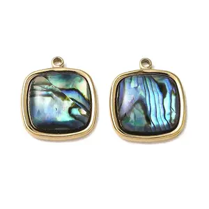 Natural Paua Shell Pendants