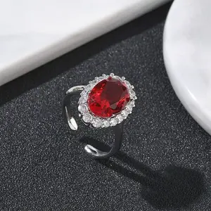 Brass Micro Pave Cubic Zirconia Cuff Open Rings for Women