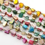 Handmade Sea Shell Beads Chains for Necklaces Bracelets Making