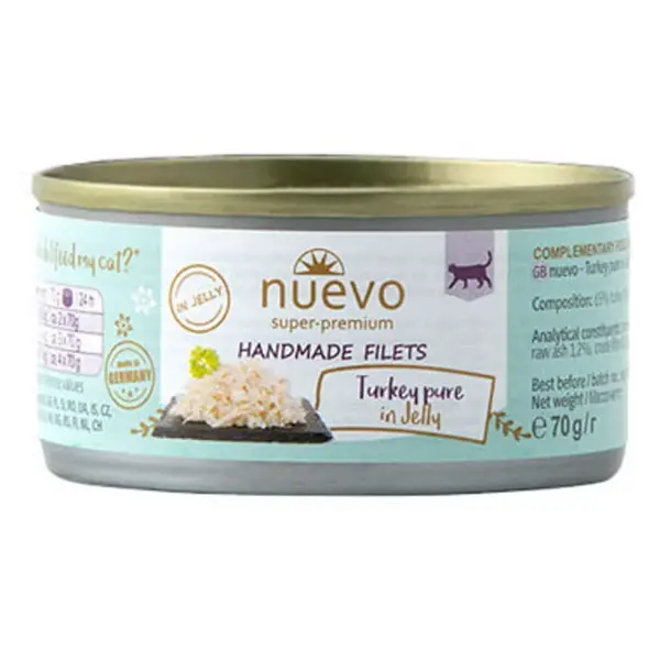 NUEVO Handmade Pure morka v želé konzerva pre mačky 70 g
