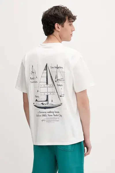 Tommy Jeans tričko pánské bavlněné