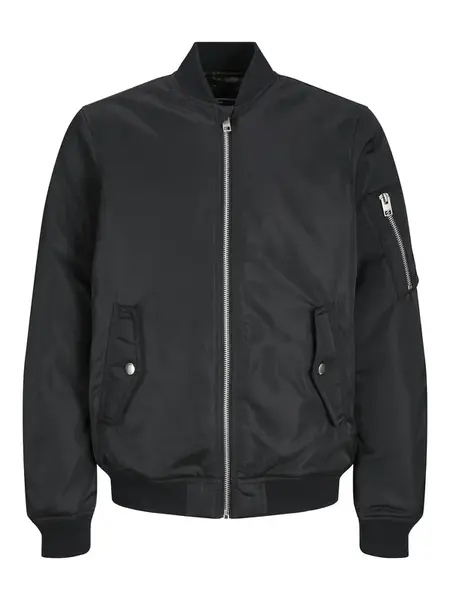 Jack & Jones Junior Prechodná bunda 'Ocean'  čierna