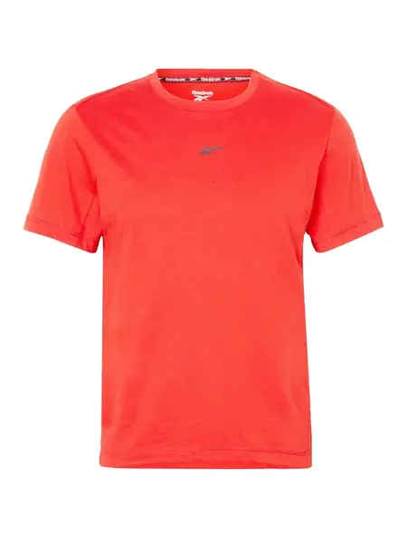 Reebok Funkčné tričko 'ATHLETE'  červená / čierna