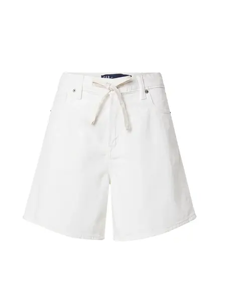 GAP Džínsy  biely denim