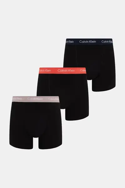 Calvin Klein Underwear boxerky pánské bavlněné s elastanem 3-pack